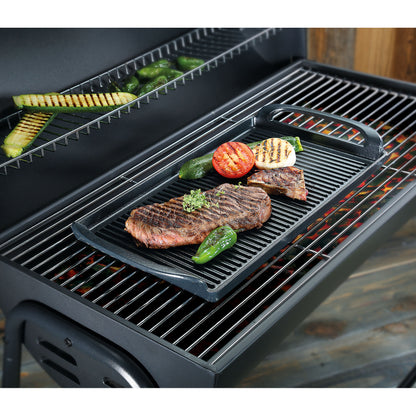 Grillplatte 38cm, schwarz