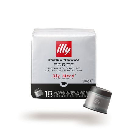 illy Forte Iperespresso Kaffeekapseln, 18 Kapseln