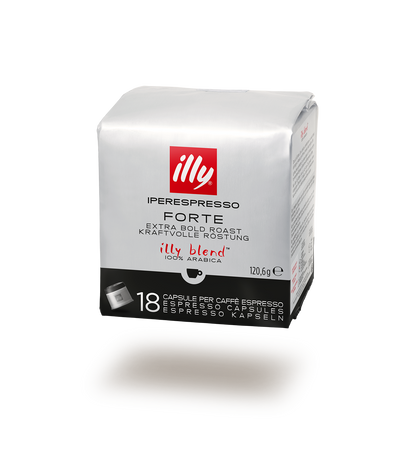 illy Forte Iperespresso Kaffeekapseln, 18 Kapseln