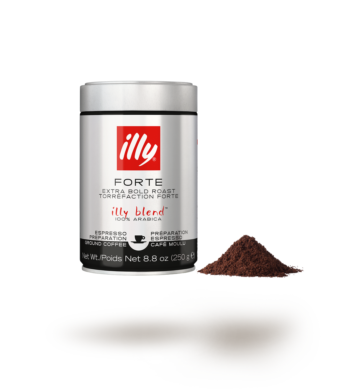 illy Forte gemahlener Kaffee für Espresso 250 g