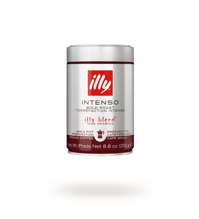 illy Intenso gemahlener Kaffee für Mokkakanne 250 g
