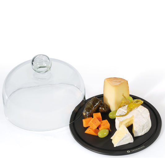Käseglocke mit Glasdeckel Ø 23 cm