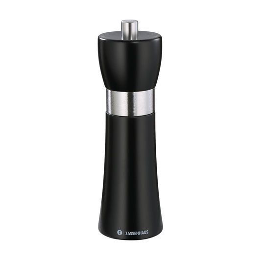Pfeffermühle HAMBURG 18 cm schwarz matt