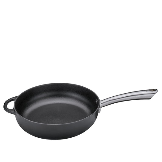 Bratpfanne hoch, 28 cm schwarz