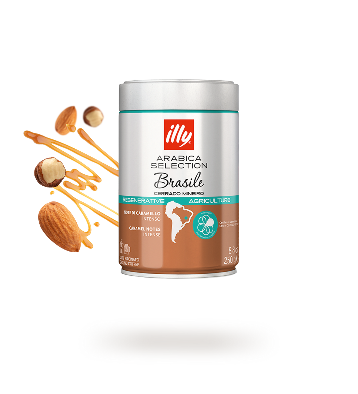 illy Arabica Selection Brasile Cerrado Mineiro gemahlener Kaffee 250 g