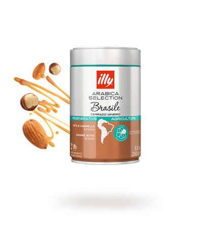 illy Arabica Selection Brasile Cerrado Mineiro gemahlener Kaffee 250 g