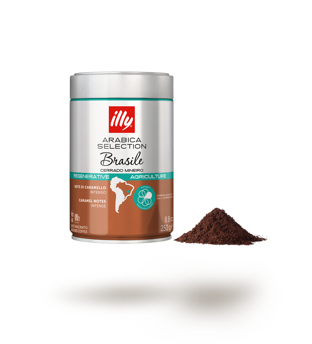 illy Arabica Selection Brasile Cerrado Mineiro gemahlener Kaffee 250 g