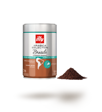 illy Arabica Selection Brasile Cerrado Mineiro gemahlener Kaffee 250 g