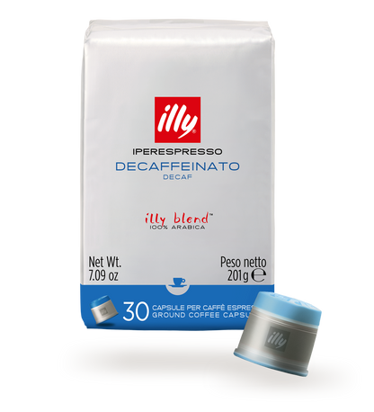 illy Decaf entkoffeiniert Iperespresso Kaffeekapseln, 30 Kapseln