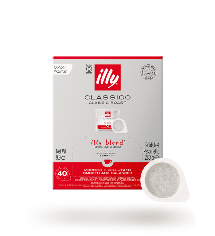 illy Classico E.S.E. Kaffeepads, 40 Pads