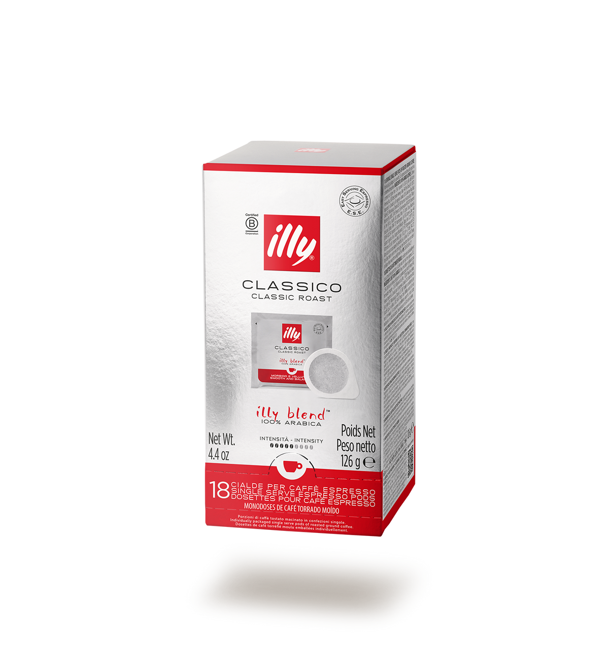illy Classico E.S.E. Kaffeepads, 18 Pads