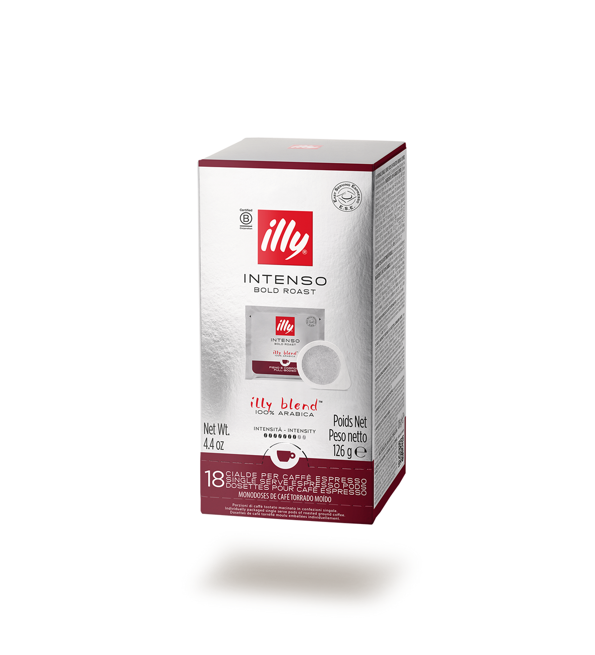 illy Intenso E.S.E. Kaffeepads, 18 Pads