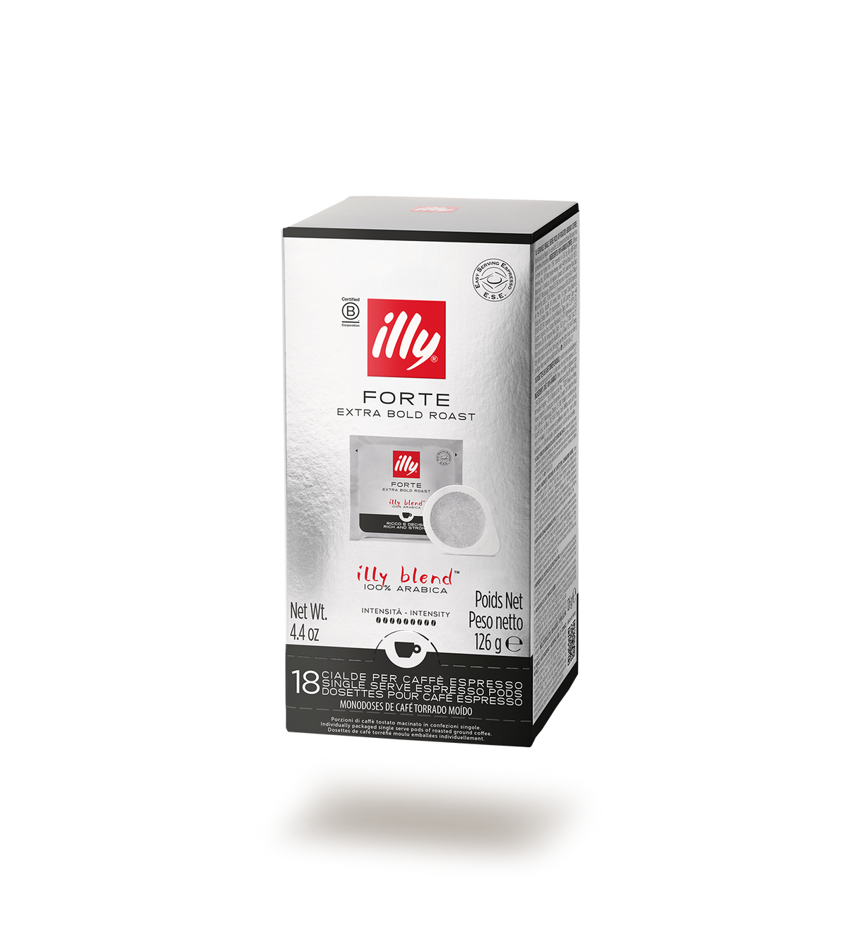 illy Forte E.S.E. Kaffeepads, 18 Pads