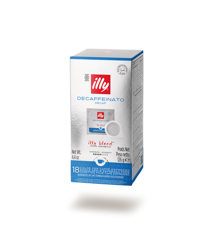 illy Decaf entkoffeiniert E.S.E. Kaffeepads, 18 Pads