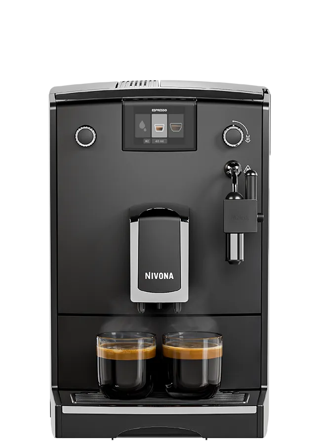 Nivona CafeRomatica NICR 5'50 Schwarz - Frontansicht