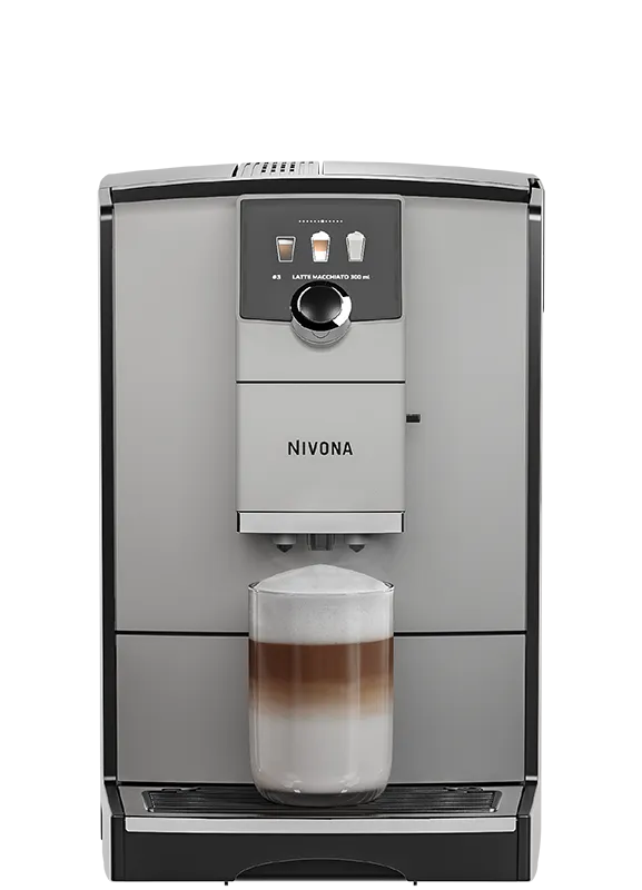 NIVONA CafeRomatica NICR 793 Kaffeevollautomat in Grau, Frontansicht