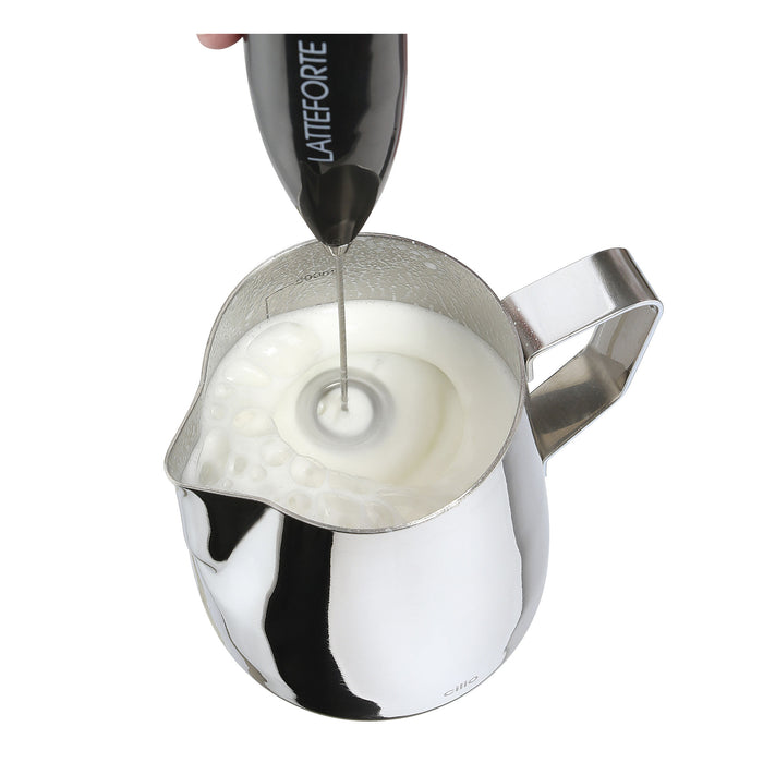 Milchaufschäumer LATTEFORTE, weiß matt - Ansicht 2