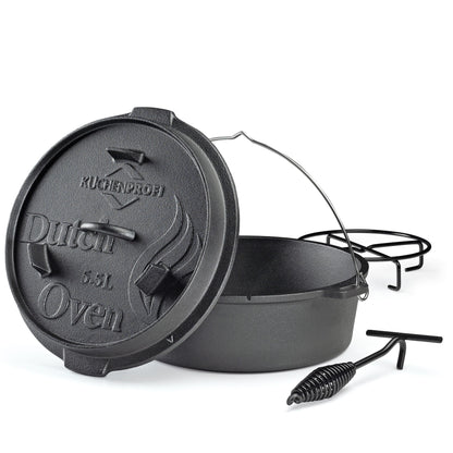 Dutch Oven Set 5,5 L, 3-tlg
