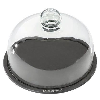 Käseglocke mit Glasdeckel Ø 23 cm