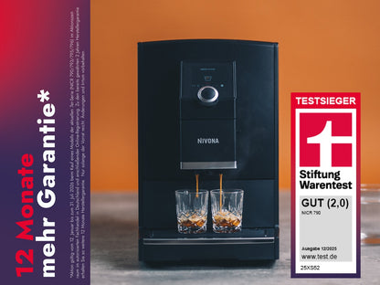 NIVONA CafeRomatica 790 - Chrome/Schwarz - Der Kaffeevollautomat