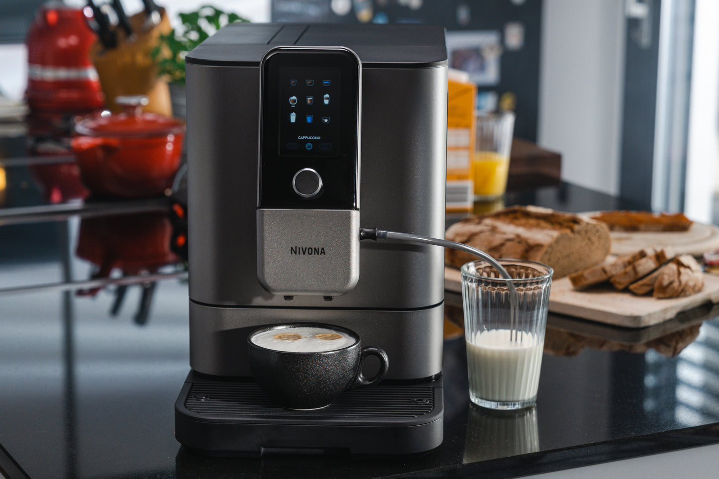 Nivona Kaffeevollautomat Nivo 8103 Titan  + 1kg Kaffee und Cleanbox gratis