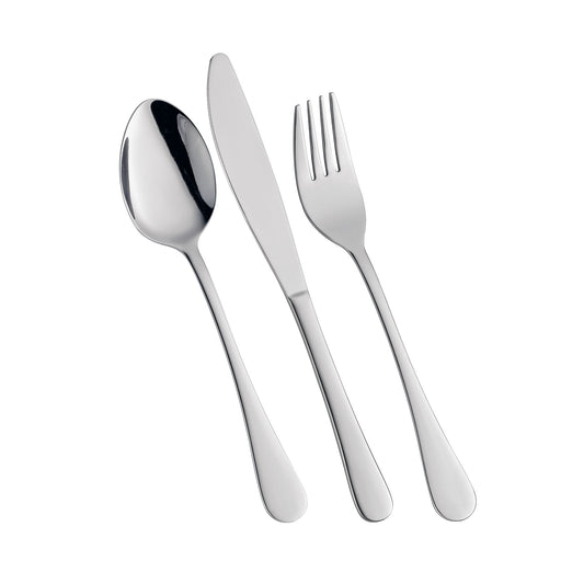 Besteckset VIAGGIO schwarz 3-tlg.