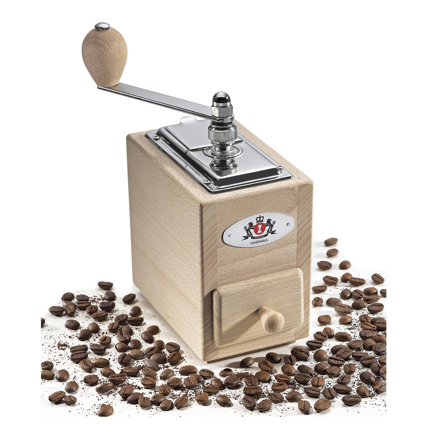 Kaffeemühle SANTIAGO ECO, Buche natur