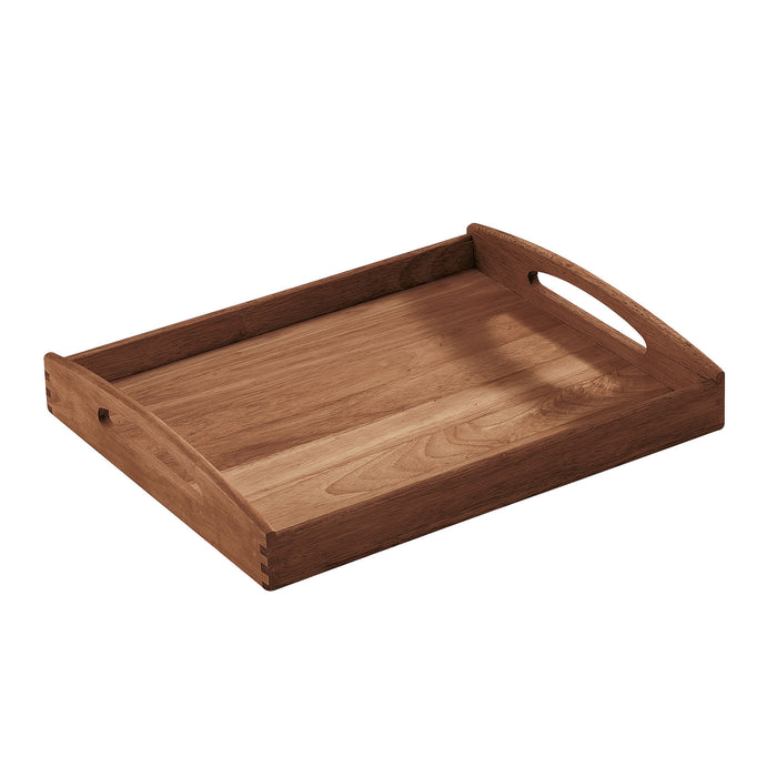 Tablett eckig, Akazie 44 x 36 x 7 cm - Ansicht 2