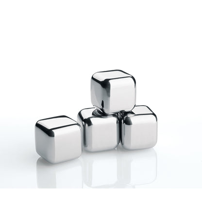 Kühlwürfel STEEL 4er-Set