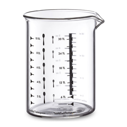 Messbecher 150 ml, Glas