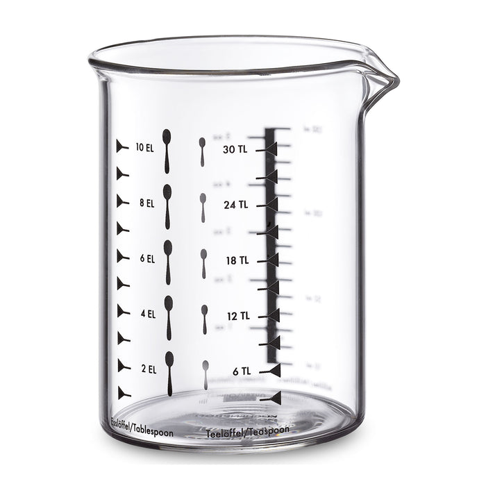 Messbecher 150 ml, Glas