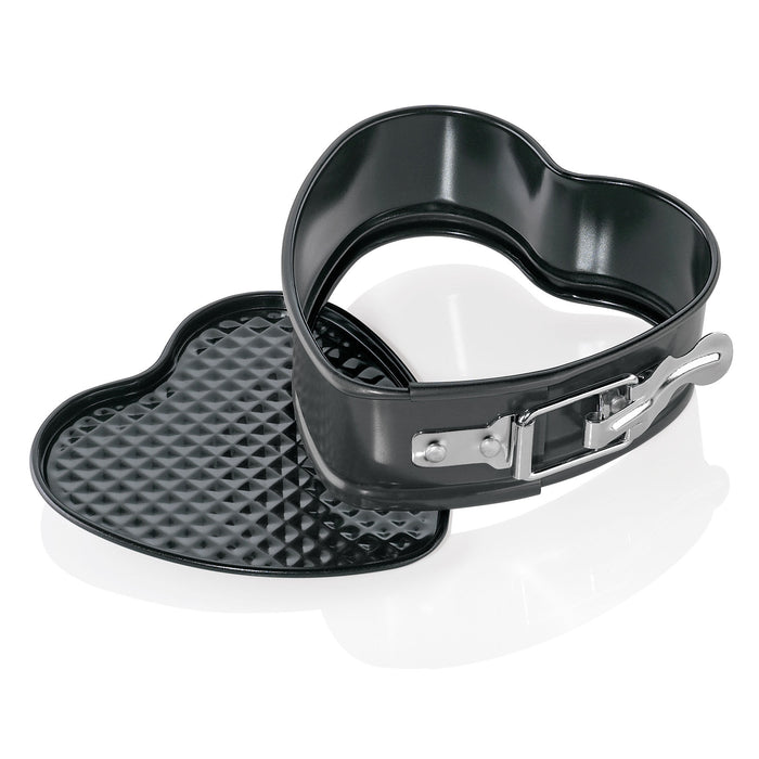 Springform Herz 12 cm, schwarz - Ansicht 2