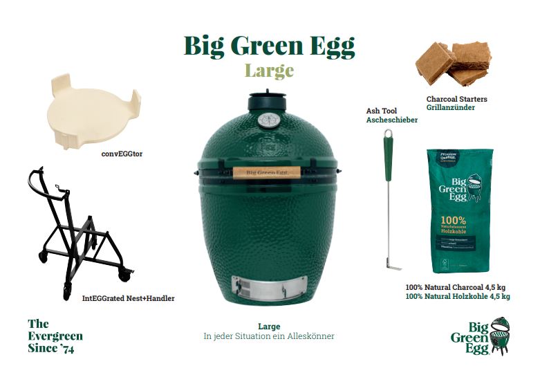 Big Green Egg Large - Starter Set