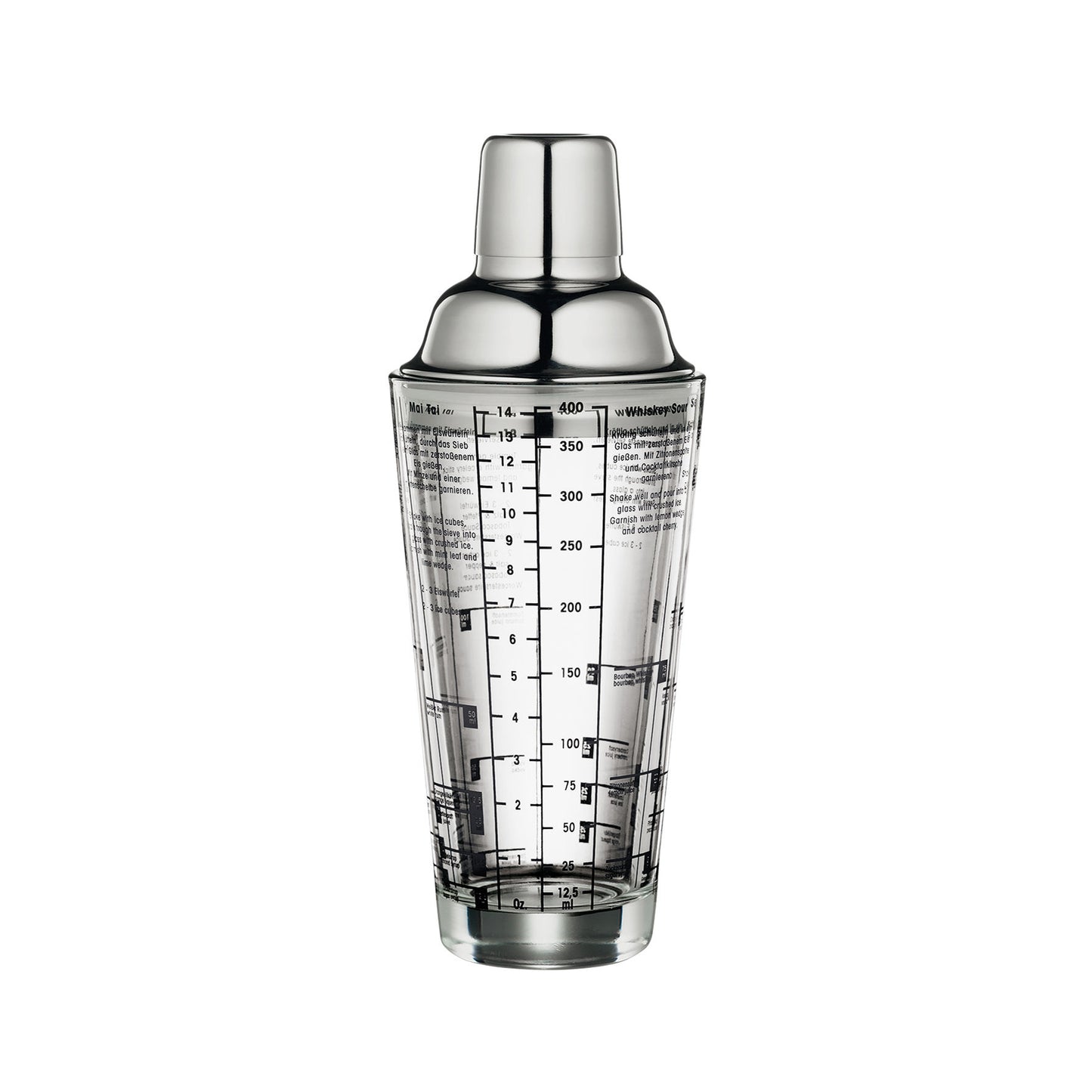 Cocktailshaker mit Rezepten