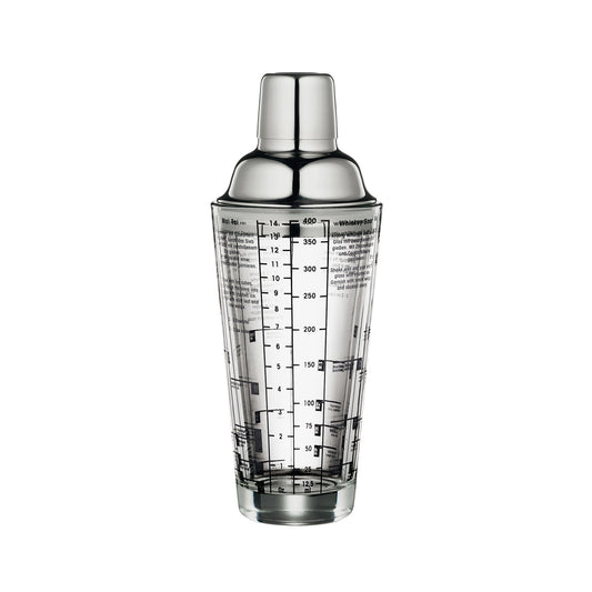 Cocktailshaker mit Rezepten