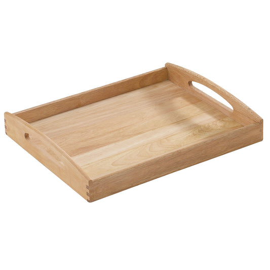 Tablett eckig, hell 44 x 36 x 7 cm
