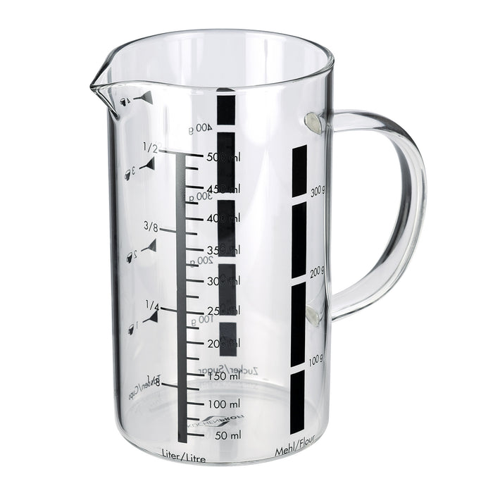 Messbecher 500 ml, Glas