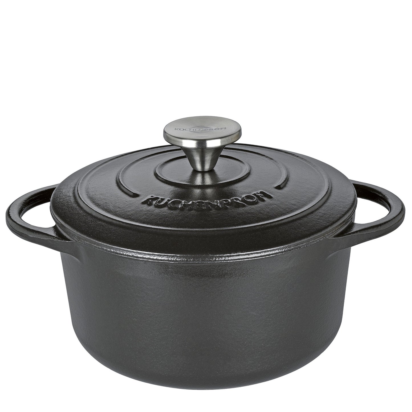 Bratentopf rund, 20 cm classic black
