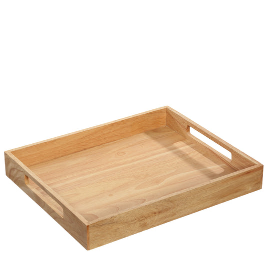 Tablett eckig, hell 44 x 36 x 6 cm