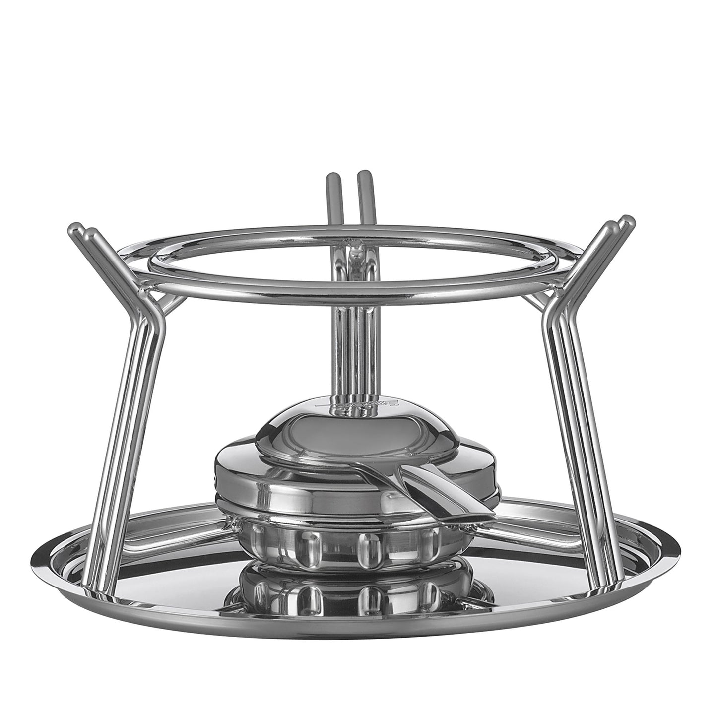 Fondue-Garnitur ALUMINIUM INDUKTION rot 23 cm