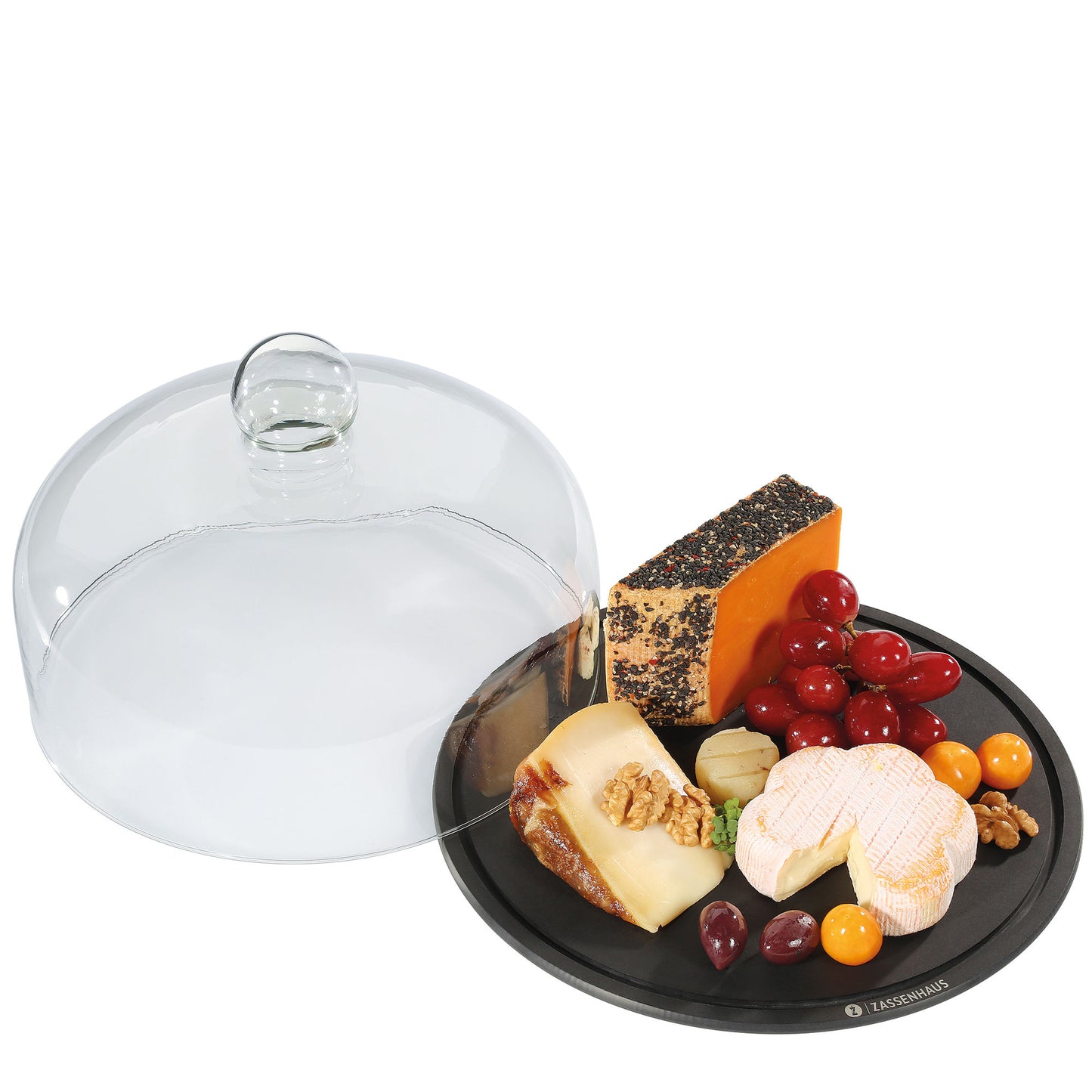 Käseglocke mit Glasdeckel Ø 28 cm