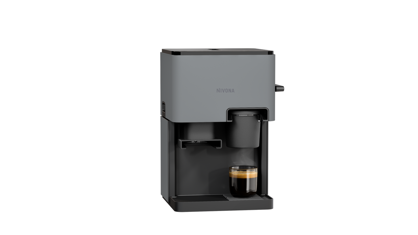 Nivona CUBE Kaffeeautomat Fliedergrau