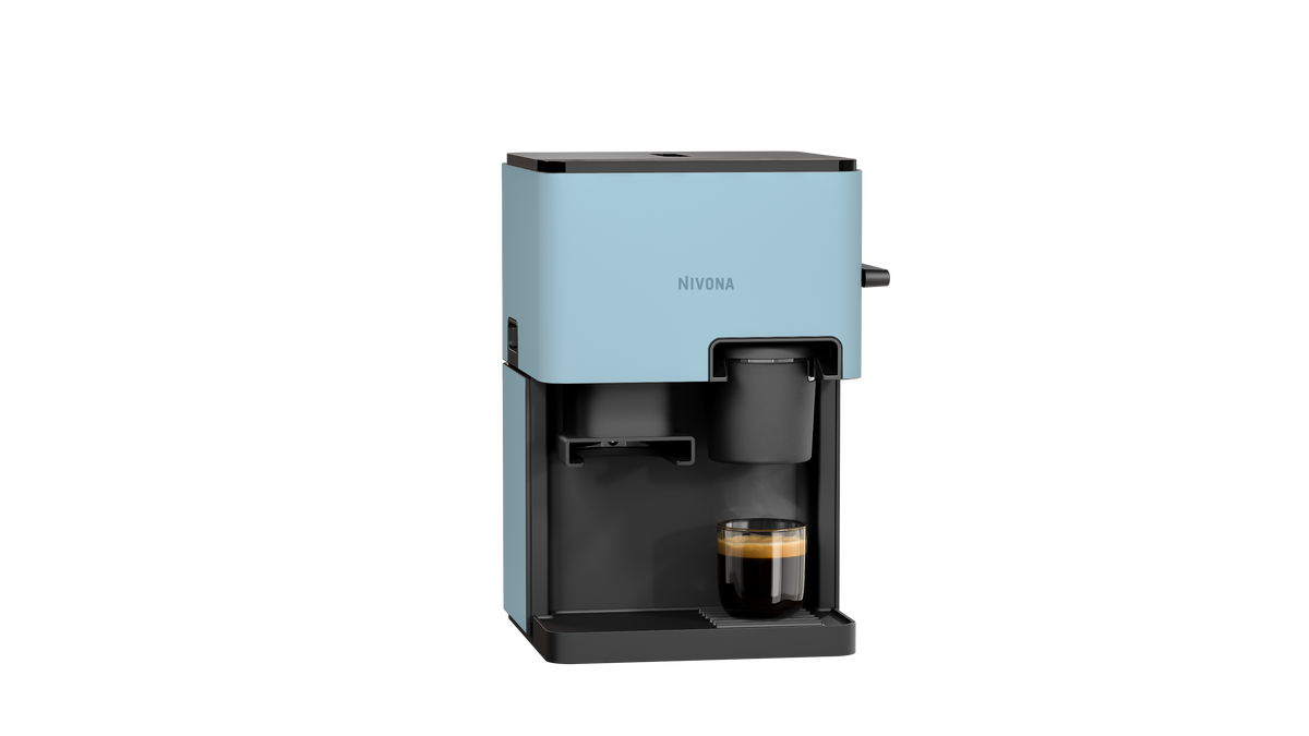 Nivona CUBE Kaffeeautomat Himmelblau