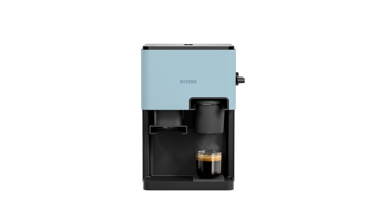 Nivona CUBE Kaffeeautomat Himmelblau