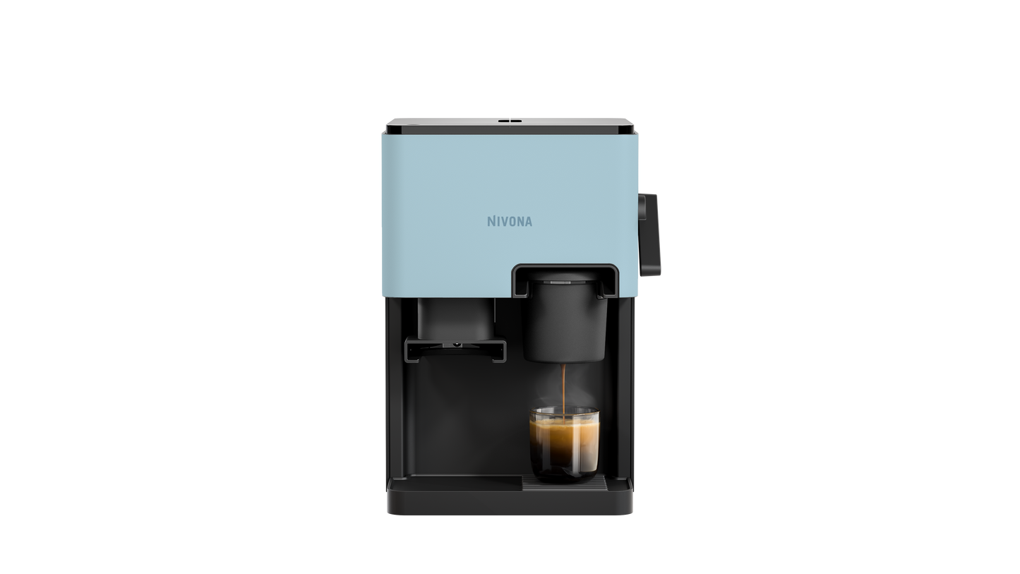 Nivona CUBE Kaffeeautomat Himmelblau
