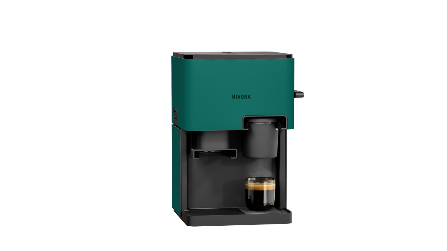 Nivona CUBE Kaffeeautomat Tannengrün