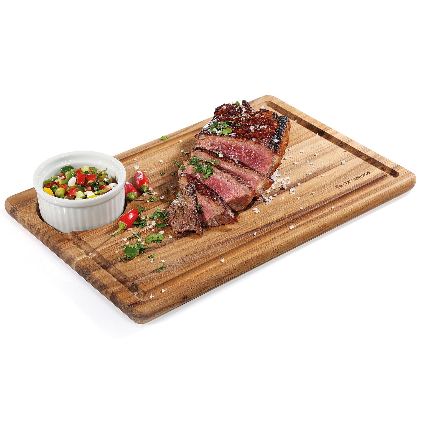 Steakbrett, Akazie 36 x 23 cm