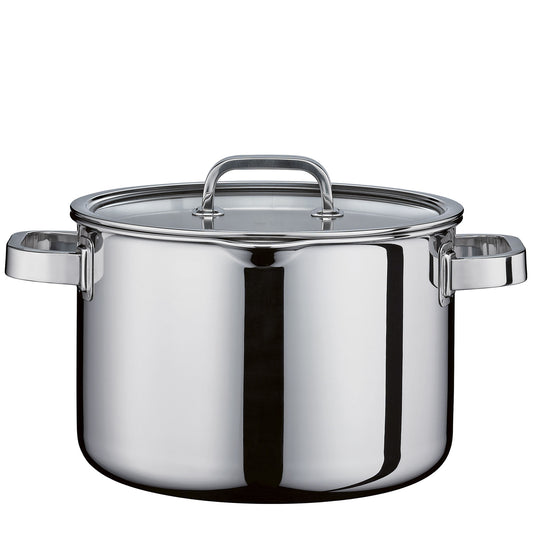 Kochtopf hoch mit Glasdeckel 24 cm