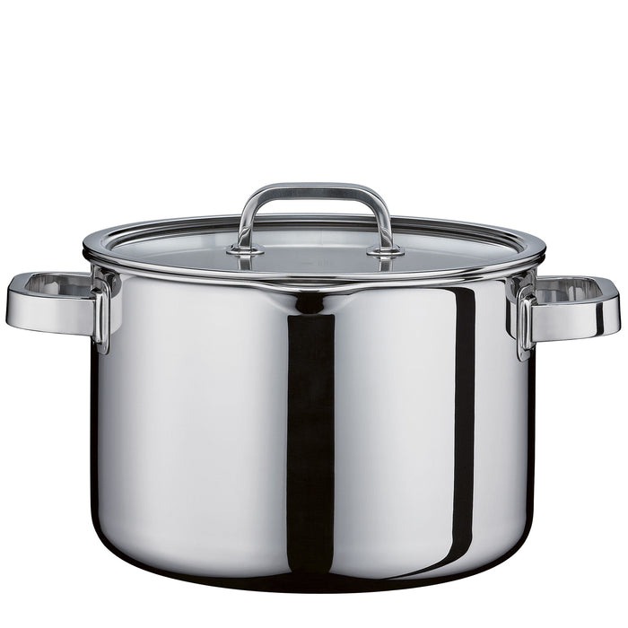 Kochtopf hoch mit Glasdeckel 24 cm