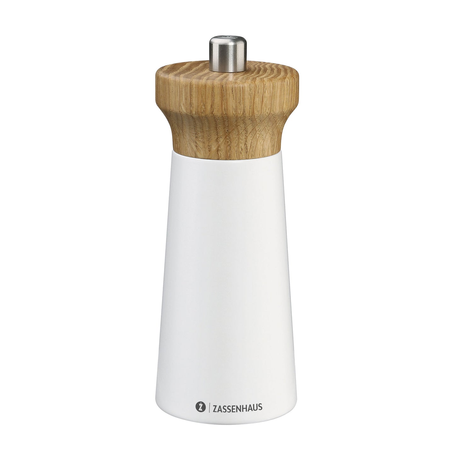 Salzmühle WESTERLAND 14 cm weiß/Eiche